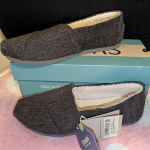 Toms Gray Mules & Clogs